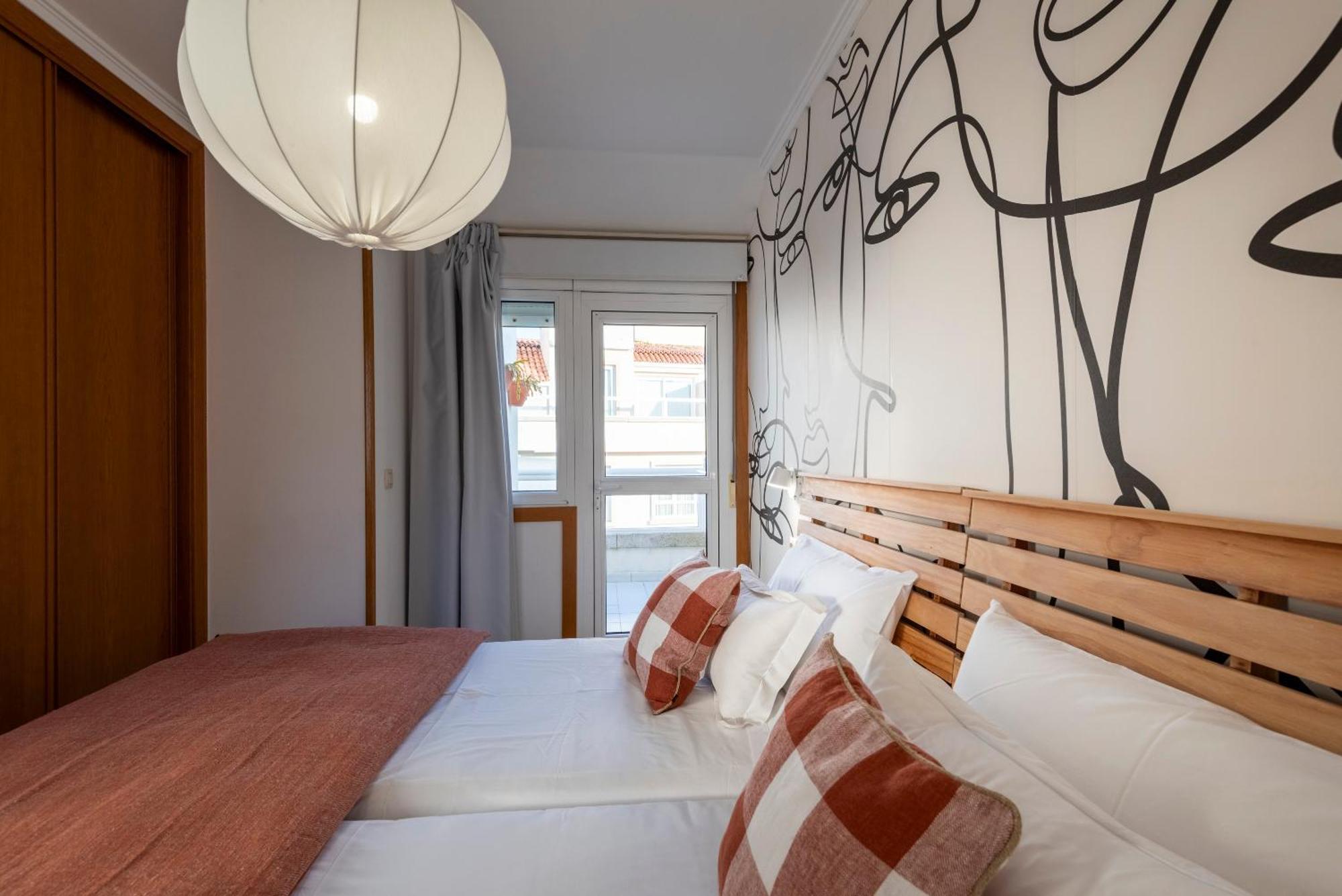 Apartamento Playa Silgar -50 M Playa Con 2 Garajes Y 3 Dormitorios Санксенсо Екстериор снимка