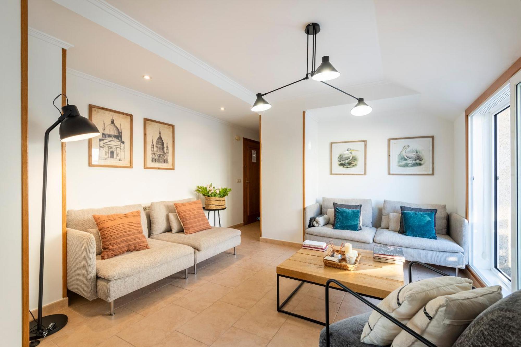 Apartamento Playa Silgar -50 M Playa Con 2 Garajes Y 3 Dormitorios Санксенсо Екстериор снимка